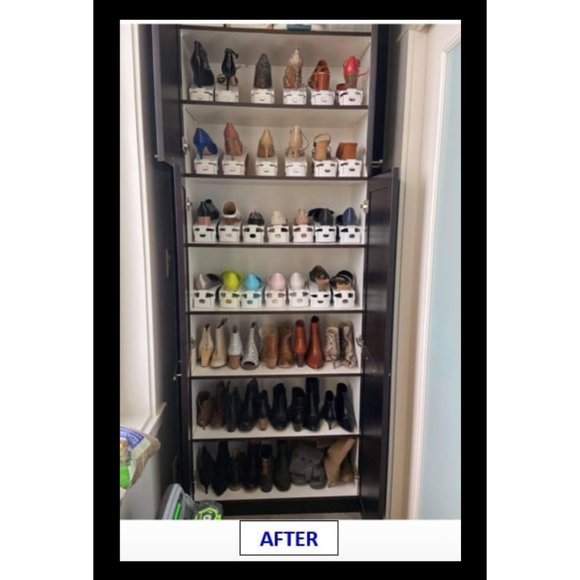 YIHATA SHOE ORGANIZERS (BOX OF 20) (NIB) - Picture 3 of 9